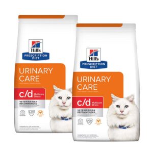 C/D Multicare Stress Adlt Cat Food 3.86kg x 2