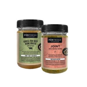 Complete Meal Booster Joint Health Dog Food 200g & Beef Bone Broth Concentrate Dog Food 350g