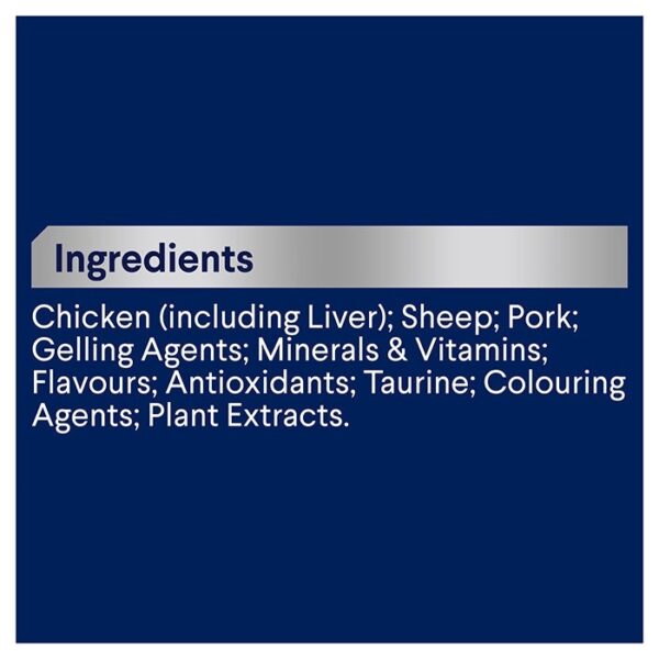 Adult Wet Cat Food Chicken & Liver Medley 7x85g Trays - Image 5