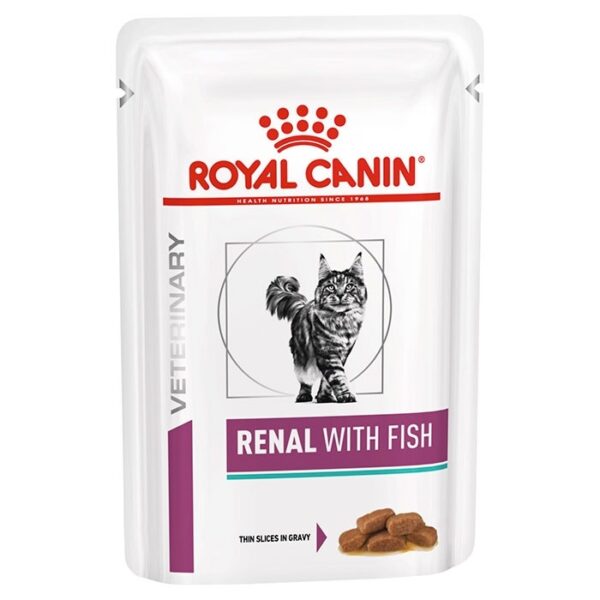 Renal Tuna Adult Cat Wet Food Pouch 85g x 12 - Image 4