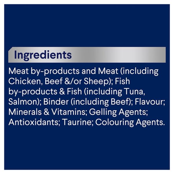 Adult Healthy Ageing Wet Cat Food with Ocean Fish in Jelly 12x85g Pouches - Image 7