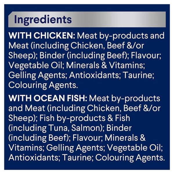 Adult Multipack Wet Cat Food with Chicken & Ocean Fish in Jelly 12x85g - Image 6