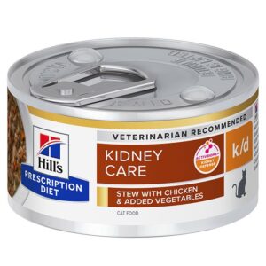 K/D Kidney Care Chicken Cat Wet Food Can 82g x 24