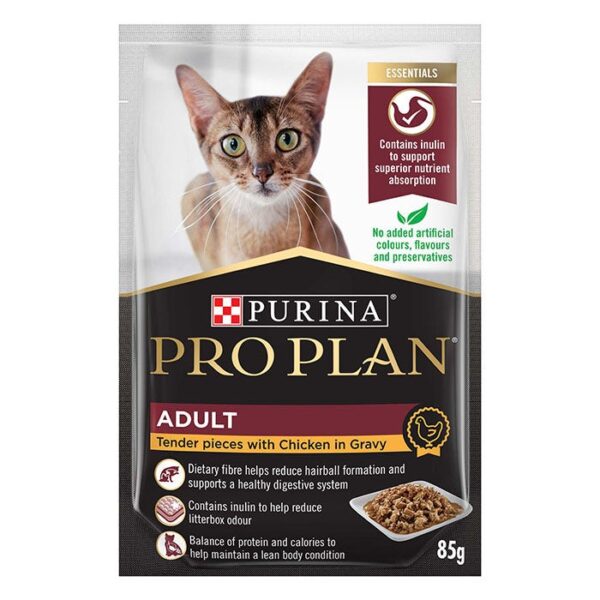 Chicken Adult Cat Pouch 85g x 12