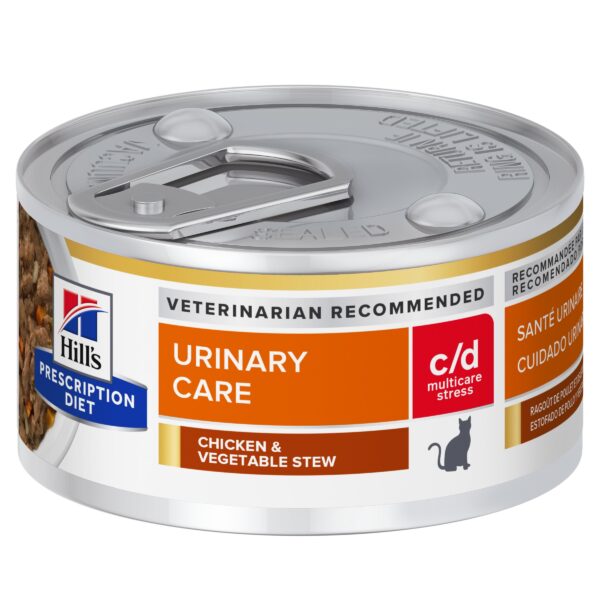 C/D Urinary Multi Stress Cat Wet Food Can 82g x 24 - Image 10