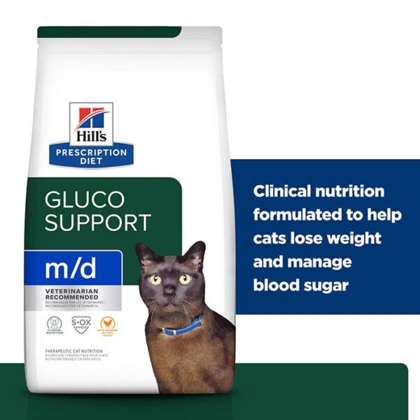 m/d GlucoSupport Dry Cat Food 1.8kg - Image 6
