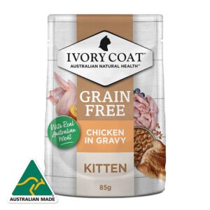 Grain Free Chicken Gravy Kitten Pouch 85g x 48