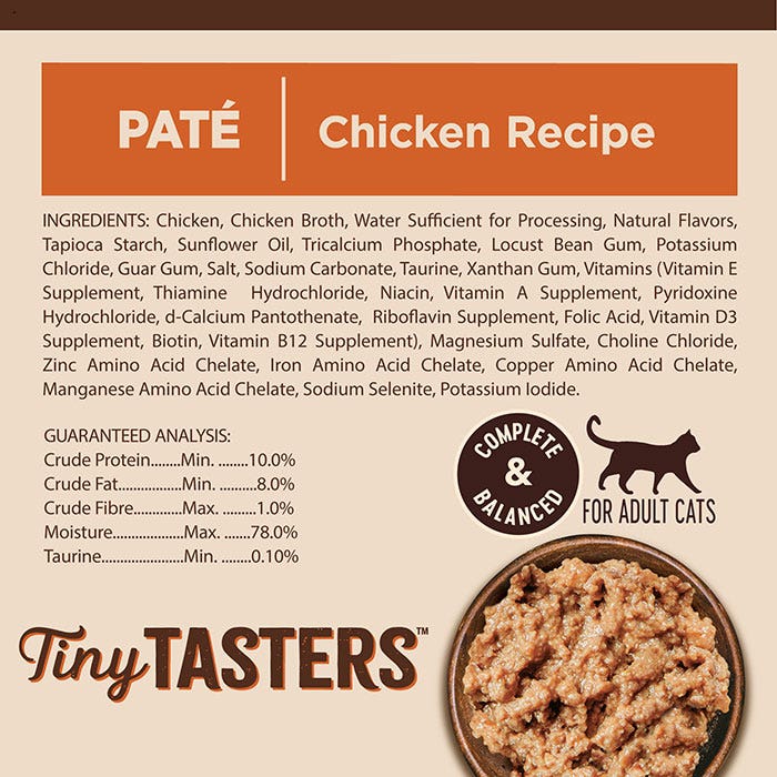 Tiny Tasters Land VP Adlt Cat Food 50g x 12 - Image 7