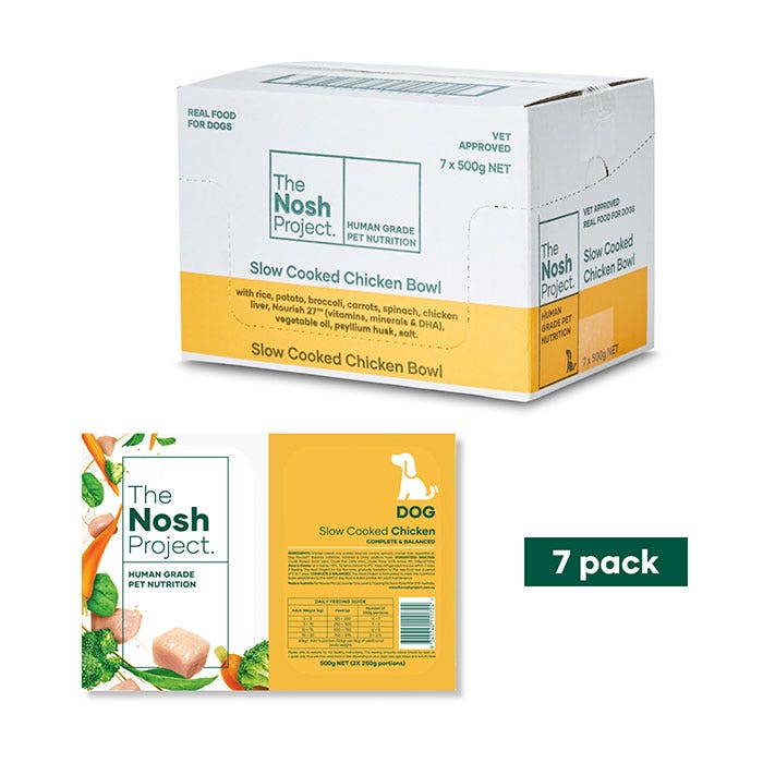 Chicken Bowl Adult Dog Meal 500g x 7