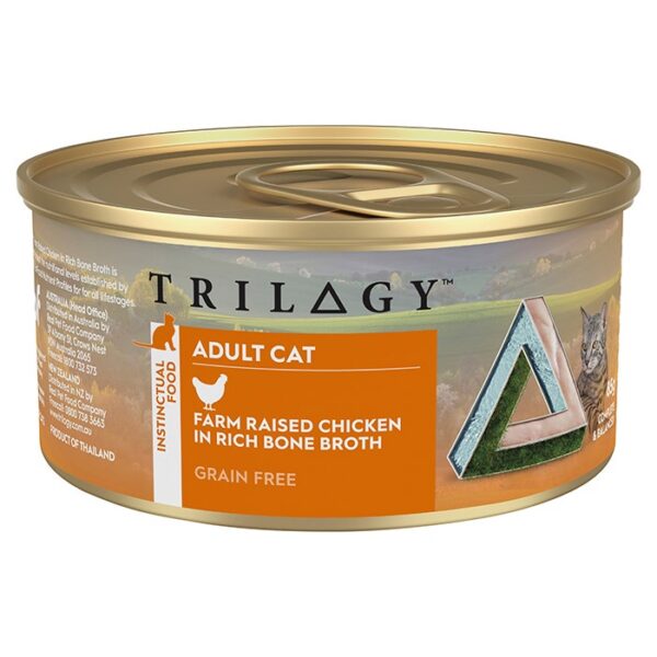 Chicken in Bone Broth Cat Can 85g x 24