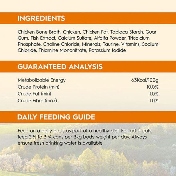 Chicken in Bone Broth Cat Can 85g x 24 - Image 10