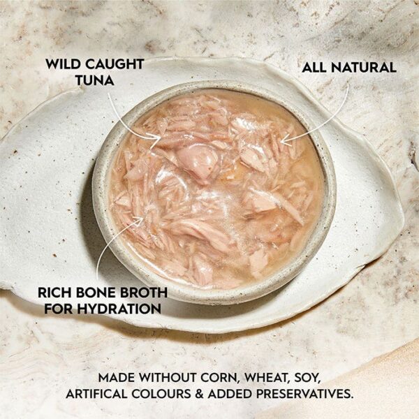 Tuna in Bone Broth Kitten Can 85g x 24 - Image 4