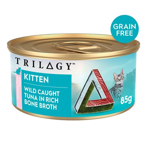 Tuna in Bone Broth Kitten Can 85g x 24 - Image 2