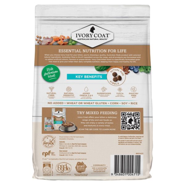 Grain Free Ocean Fish & Salmon Kitten Food 2kg x 2 - Image 2
