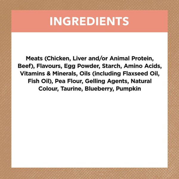 Grain Free Chicken & Beef Kitten Food Pouch 85g x 12 - Image 6