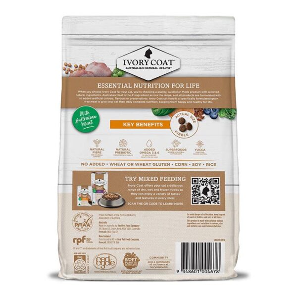 Chicken Cat Dry Food 2kg x 2 - Image 3