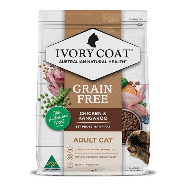 Chicken & Roo Adult Cat Food 2kg x 2 - Image 2