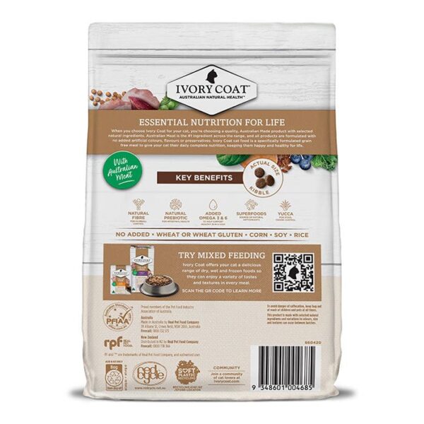 Chicken & Roo Adult Cat Food 2kg x 2 - Image 3
