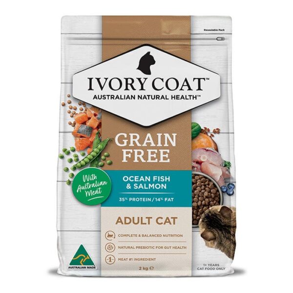 Oceanfish & Salmon Cat Food 2kg x 2 - Image 2