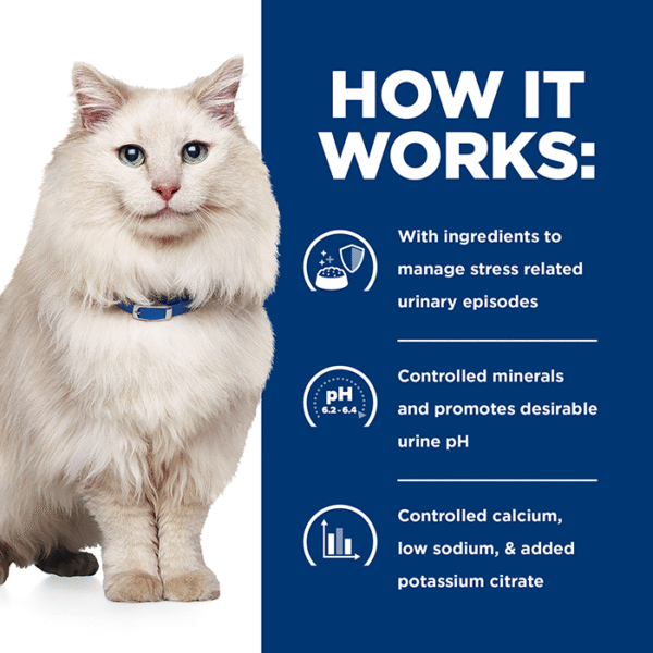 C/D Urinary Multi Stress Cat Wet Food Pouch 85g x 12 - Image 8