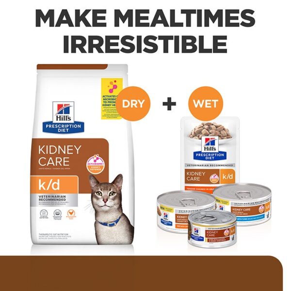 K/D Kidney Care Salmon Cat Wet Food Pouch 85g x 12 - Image 11