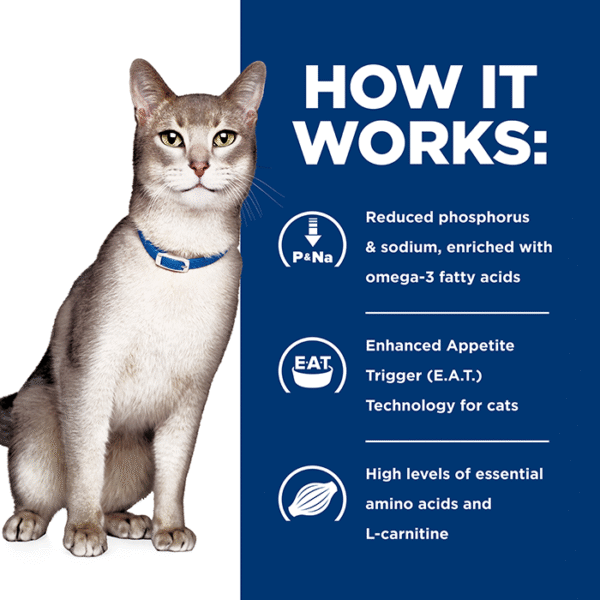 K/D Kidney Care Salmon Cat Wet Food Pouch 85g x 12 - Image 6