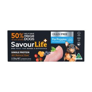 Chicken Raw Puppy Dog Food 2.72kg