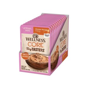 Tiny Tasters Chicken Pate Kitten Pouch 50g x 12
