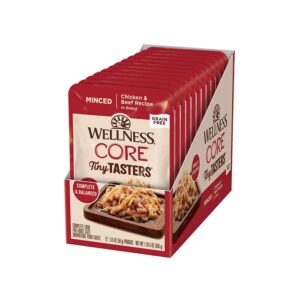 Tiny Tasters Chick Beef Gravy Cat Pouch 50g x 12