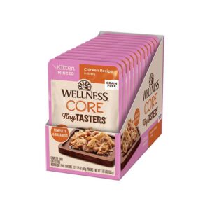 Tiny Tasters Chicken Gravy Kitten Pouch 50g x 12