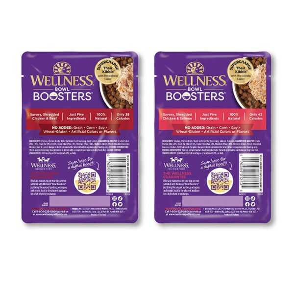 Simply Shreds Booster Variety Dog Pouch 79g-12pk - Image 10