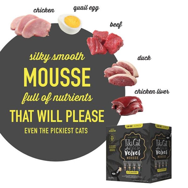 Variety After Dark Velvet Mousse Adult Cat Food Pouch 80g-12PK - Image 4