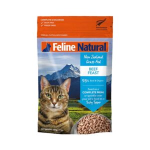 Freeze Dried Beef Adult Cat Food 320g