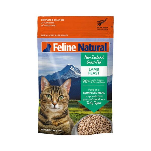 Freeze Dried Lamb Adult Cat Food 320g