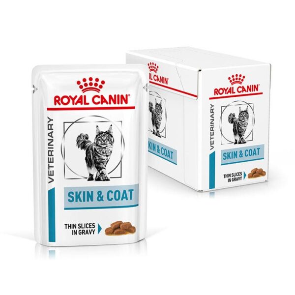 Skin & Coat Cat Pouch 85g-12PK - Image 2