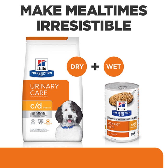 C/D Urinary Multicare Chicken Dog Wet Food Can 370g x 12 - Image 11