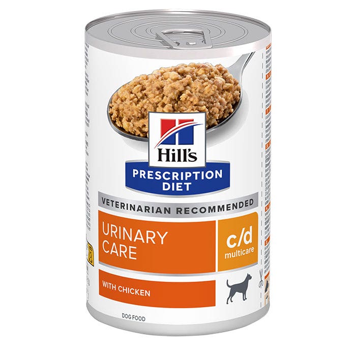 C/D Urinary Multicare Chicken Dog Wet Food Can 370g x 12