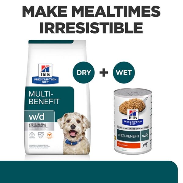 W/D Multi Benefit Chicken Dog Wet Food Can 370g x 12 - Image 11