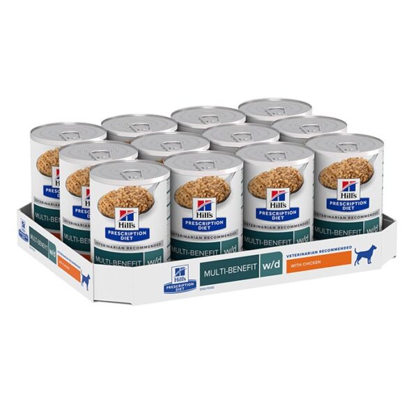 W/D Multi Benefit Chicken Dog Wet Food Can 370g x 12 - Image 8