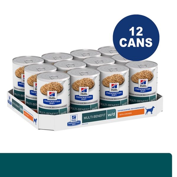 W/D Multi Benefit Chicken Dog Wet Food Can 370g x 12 - Image 7