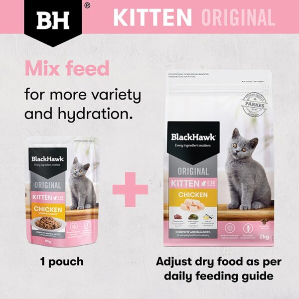 Original Chicken Gravy Kitten Pouch 85g x 12 - Image 9