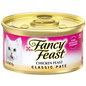Chicken Feast Classic Pate Cat Food Can 85g x 24