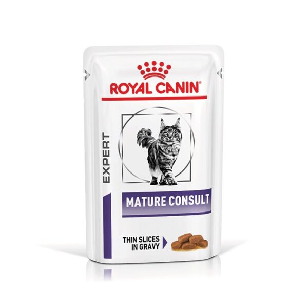 Consult Mature Cat Wet Food Pouch 85g x 12 - Image 3