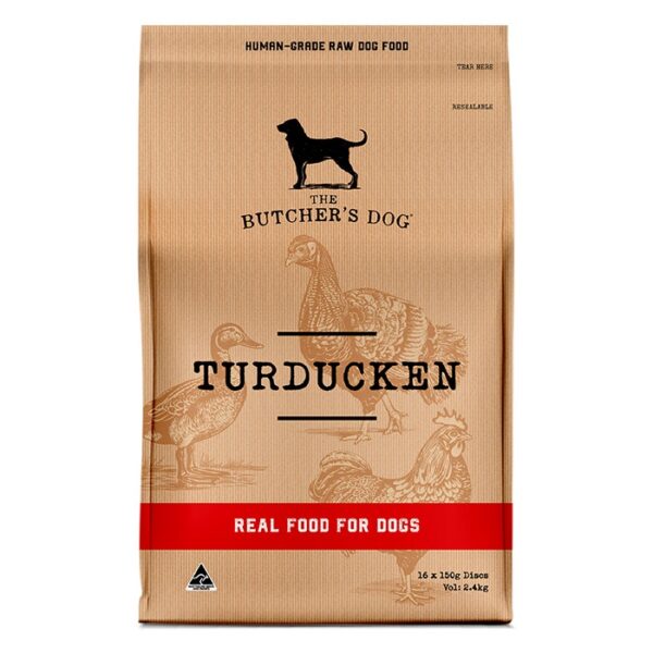 Turducken Frozen Adult Dog Food 2.4kg