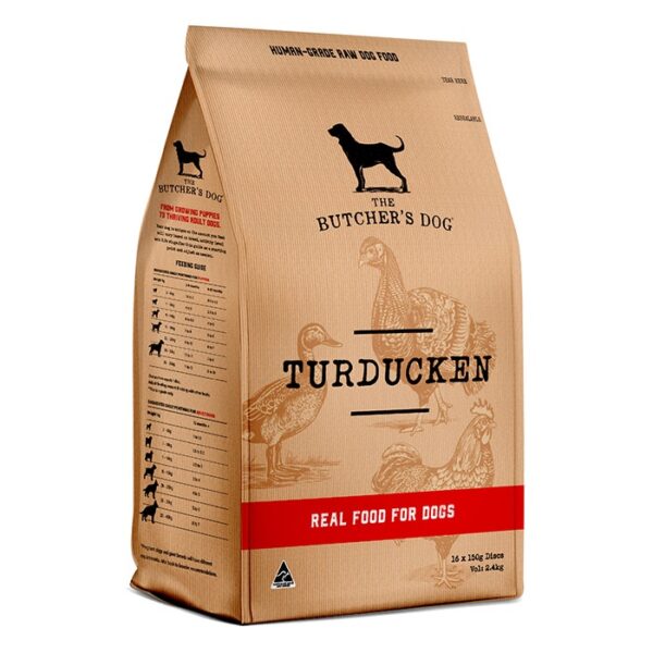 Turducken Frozen Adult Dog Food 2.4kg - Image 2