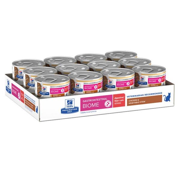 Gastrointestinal Biome Digestive Stress Cat Wet Food Can 82g x 24 - Image 2