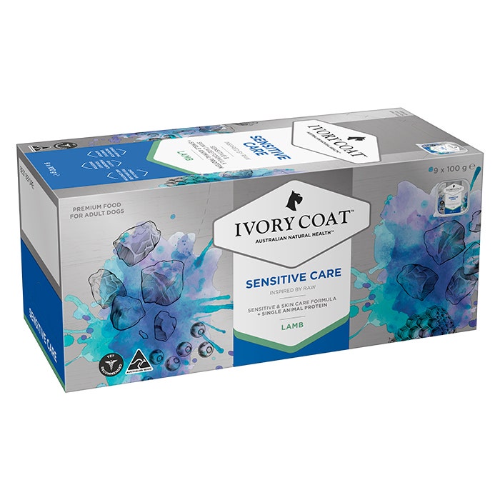 Raw Health Sensitive Adult Dog Food Pouch 100g x 9 - Image 2