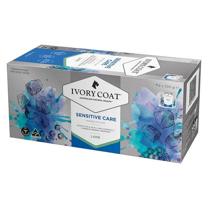 Raw Health Sensitive Adult Dog Food Pouch 100g x 9 - Image 3