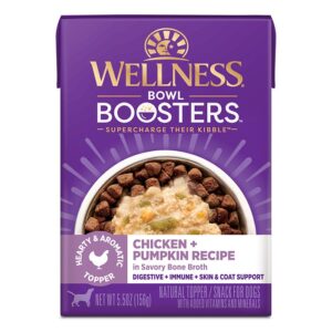 Bowl Boosters Chicken & Pumpkin Recipe Wet Dog Food Carton 156gx12