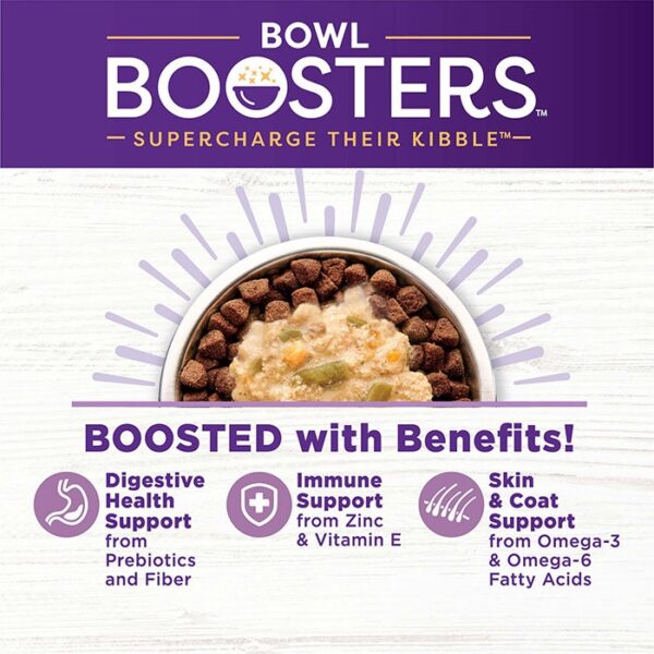 Bowl Boosters Chicken & Pumpkin Recipe Wet Dog Food Carton 156gx12 - Image 3